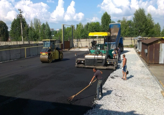 Устройство автодорог в Свердловском и Лосино-Петровском районе